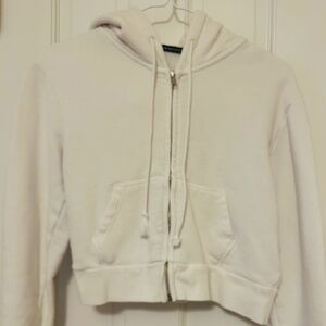Brandy Melville zip-up hoodie
